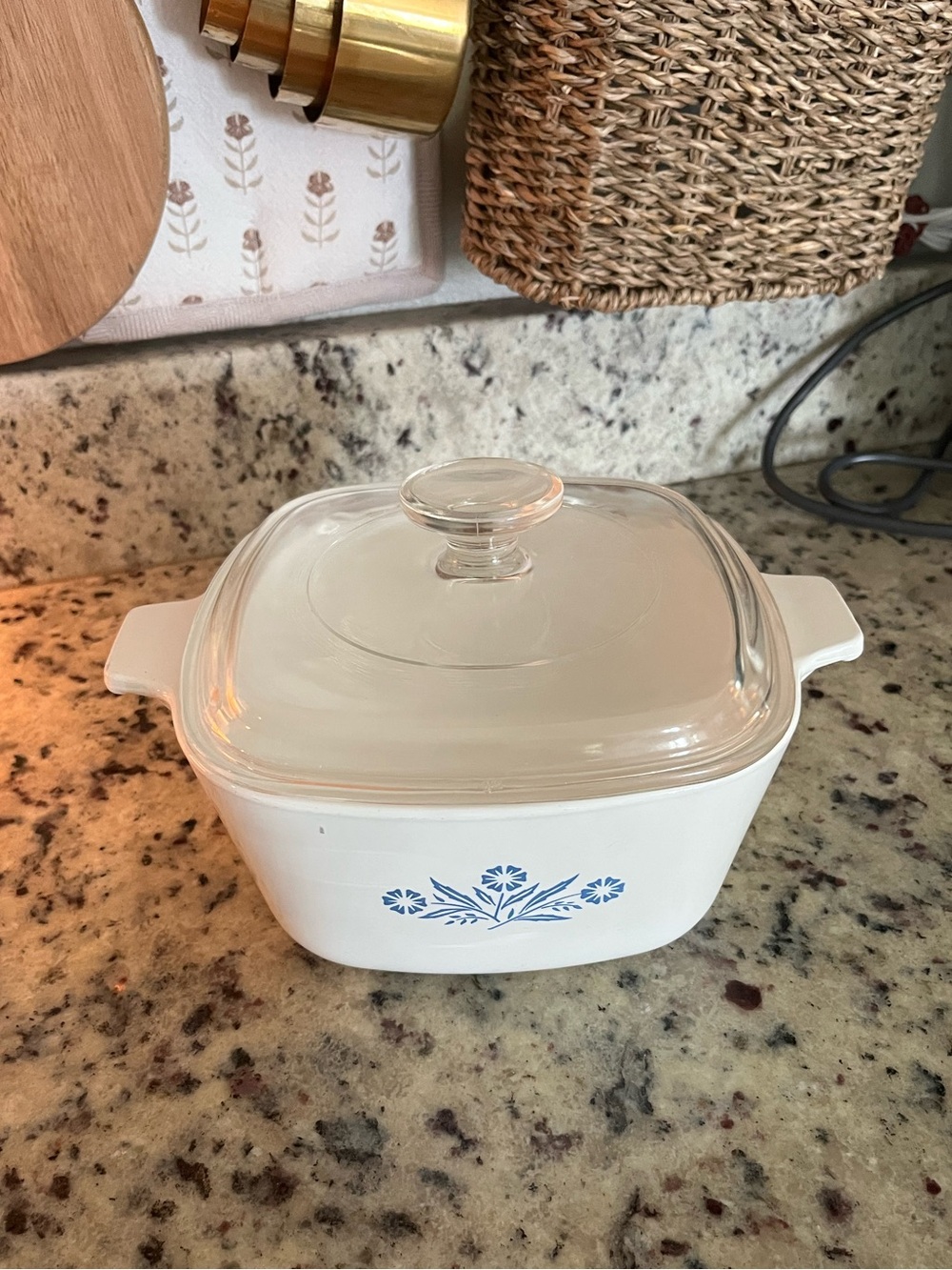 VTG. CorningWare Casserole Dish